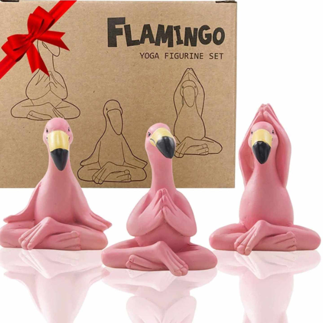 Yoga Flamingos