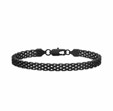 Schwarzes Armband Unisex