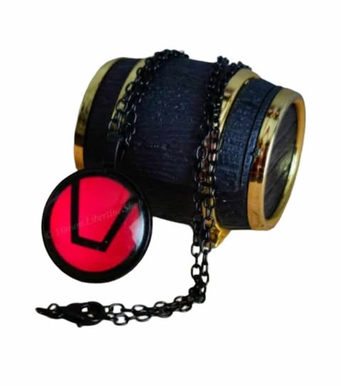 Halsband The Swing- Red & Black