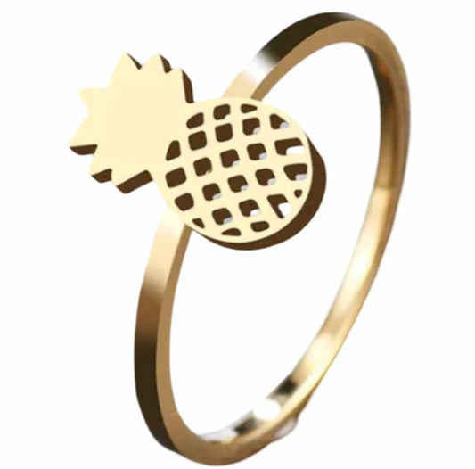 Ring mit Ananas