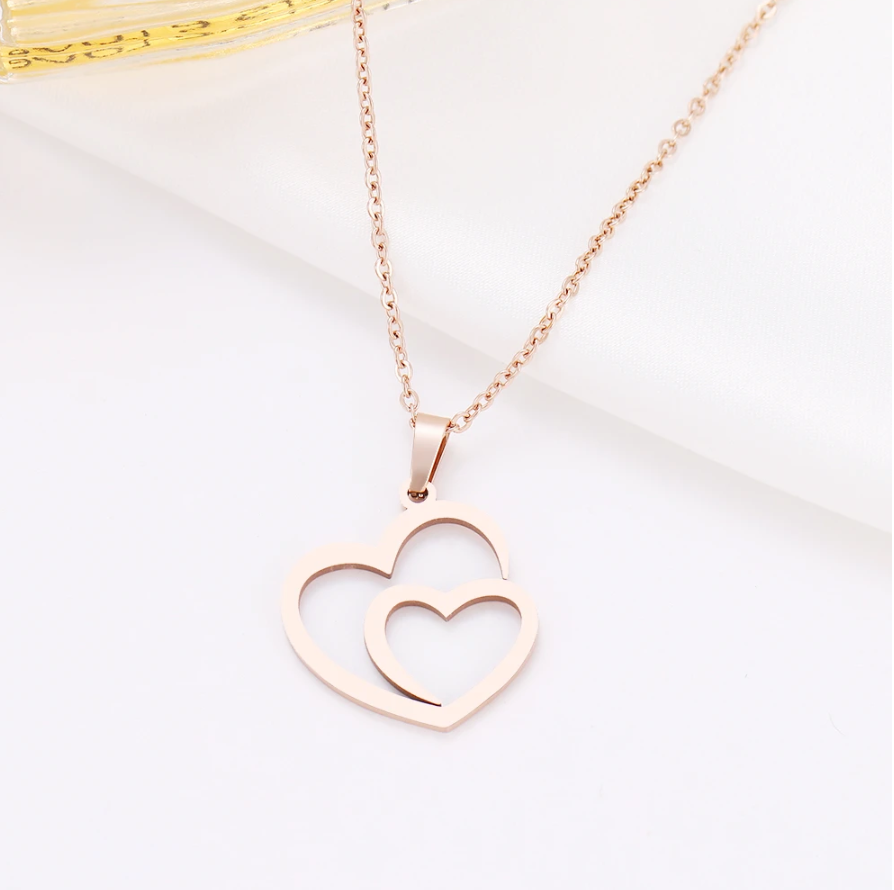 Necklace Hearts