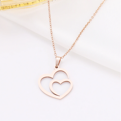 Necklace Hearts