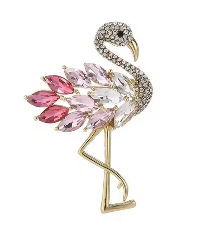 Brosch Flamingo