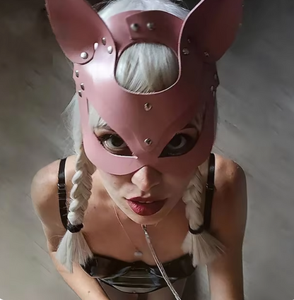 Ledermaske Catwoman